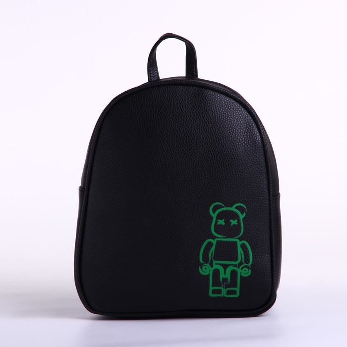 Рюкзак школьный из искусственной кожи «Неон» 27х23х10 см Рюкзак школьный из искусственной кожи «Неон» 27х23х10 см