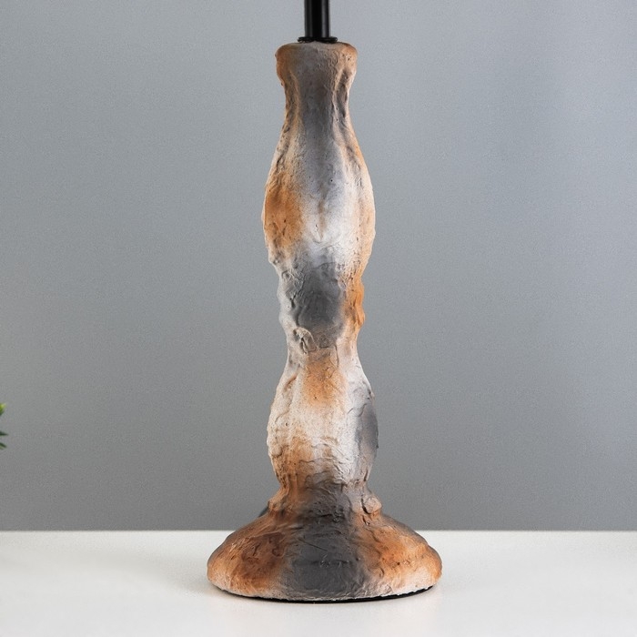 Настольная лампа Настольная лампа "Аморета" Е14 40Вт серый 30х30х42см RISALUX