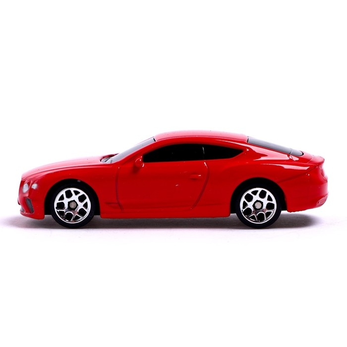Машина металлическая BENTLEY CONTINENTAL GT, 1:64, цвет красный Машина металлическая BENTLEY CONTINENTAL GT, 1:64, цвет красный