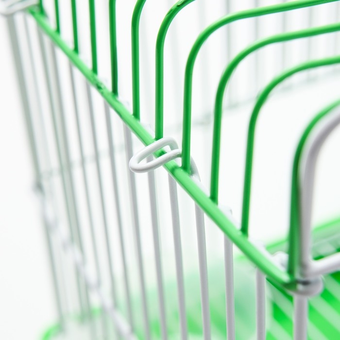 Клетка для грызунов укомплектованная RT-2q, 22 х 16 х 20 см, зелёная Клетка для грызунов укомплектованная RT-2q, 22 х 16 х 20 см, зелёная