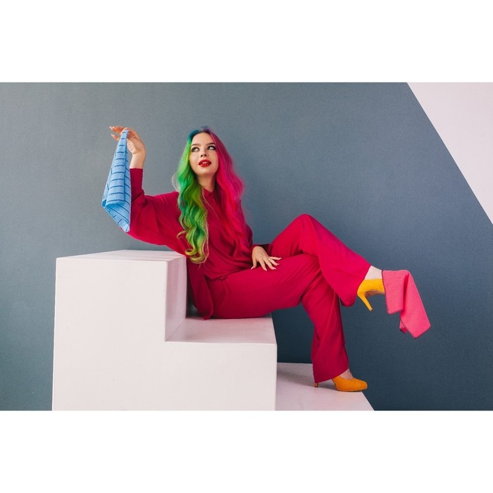 Салфетка для уборки Доляна «Полоски», микрофибра, 29×29 см, цвет МИКС Салфетка для уборки Доляна «Полоски», микрофибра, 29×29 см, цвет МИКС