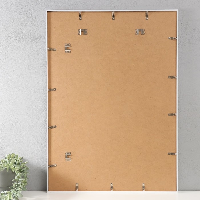 Фоторамка пластик Lida 50х70 см белый Фоторамка пластик Lida 50х70 см белый