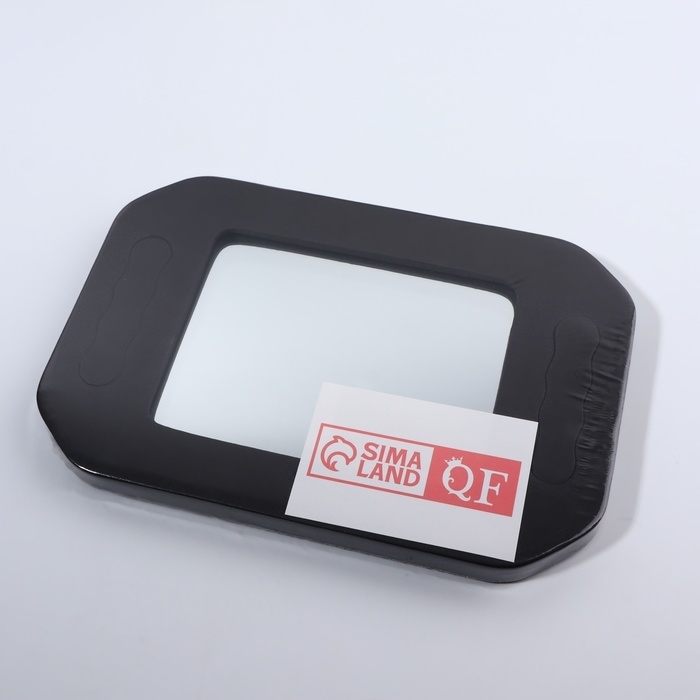 Зеркало с ручками, зеркальная поверхность 10,5 × 14 см, цвет чёрный Зеркало с ручками, зеркальная поверхность 10,5 × 14 см, цвет чёрный