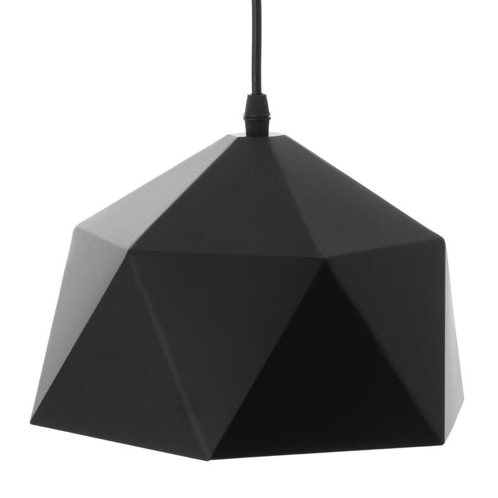 Светильник BayerLux "Антер" E27 40Вт черный-золото 21х21х15-115 см