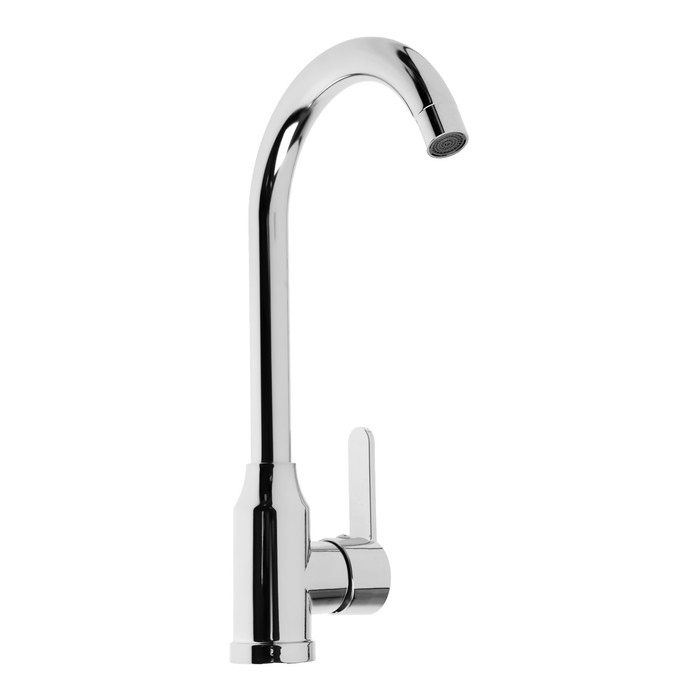 Смеситель для кухни ZEIN Z3701, поворотный излив высотой 26 см, ABS-пластик, хром Смеситель для кухни ZEIN Z3701, поворотный излив высотой 26 см, ABS-пластик, хром