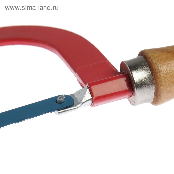 Ножовка по металлу ЛОМ, деревянная рукоятка, 300 мм Ножовка по металлу ЛОМ, деревянная рукоятка, 300 мм