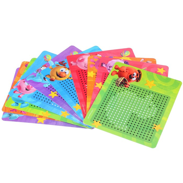 Планшет магнитный для рисования «Магнитное рисование», СМЕШАРИКИ, 380 отверстий Планшет магнитный для рисования «Магнитное рисование», СМЕШАРИКИ, 380 отверстий