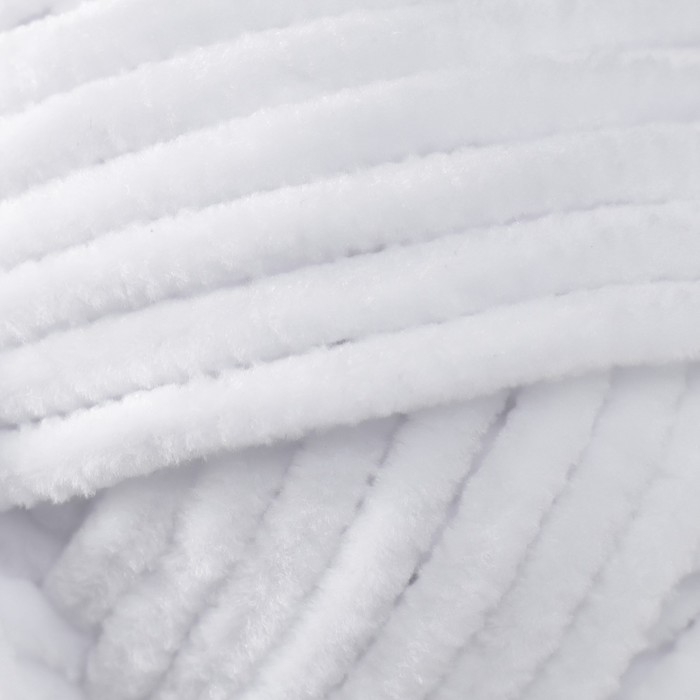 Пряжа "Dolce Baby" 100% микрополиэстер 85м/50 гр (741 белый)