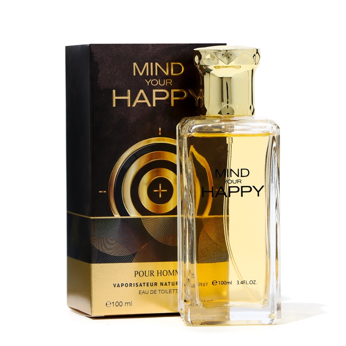 Туалетная вода мужская Mind Your Happy, 100 мл Туалетная вода мужская Mind Your Happy, 100 мл