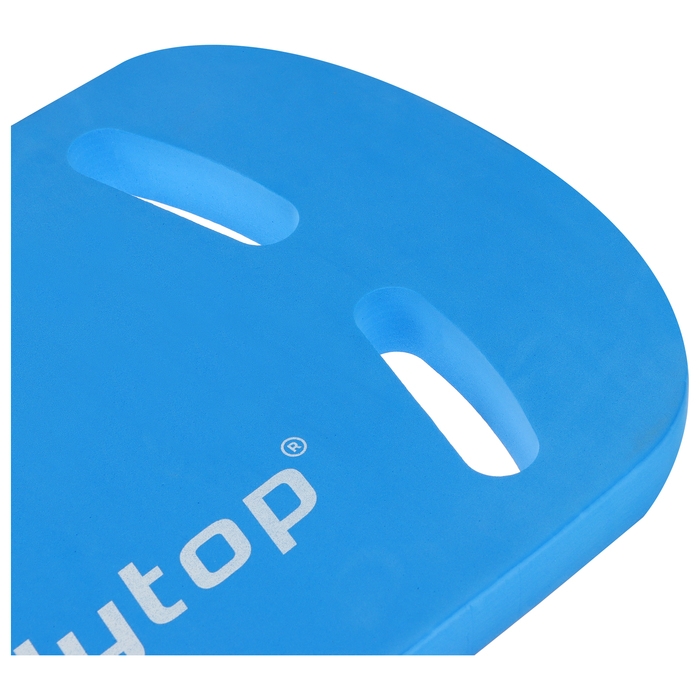 Доска для плавания ONLYTOP, 44х28х3,3 см, цвет голубой Доска для плавания ONLYTOP, 44х28х3,3 см, цвет голубой
