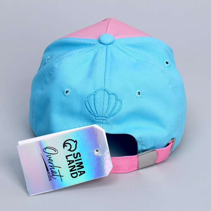 Кепка детская для девочки Miracle, цвет голубой, р-р. 52-54