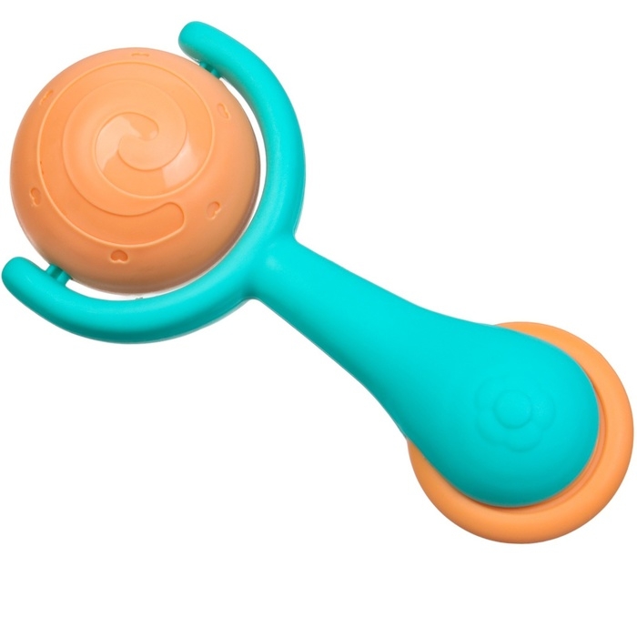 Набор погремушек с прорезывателем «Овощной микс», 2 шт Набор погремушек с прорезывателем «Овощной микс», 2 шт