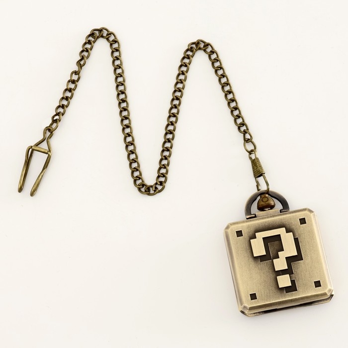 Часы карманные Часы карманные "Куб", кварцевые, d циферблата-4.6 см, цепочка l-38 см