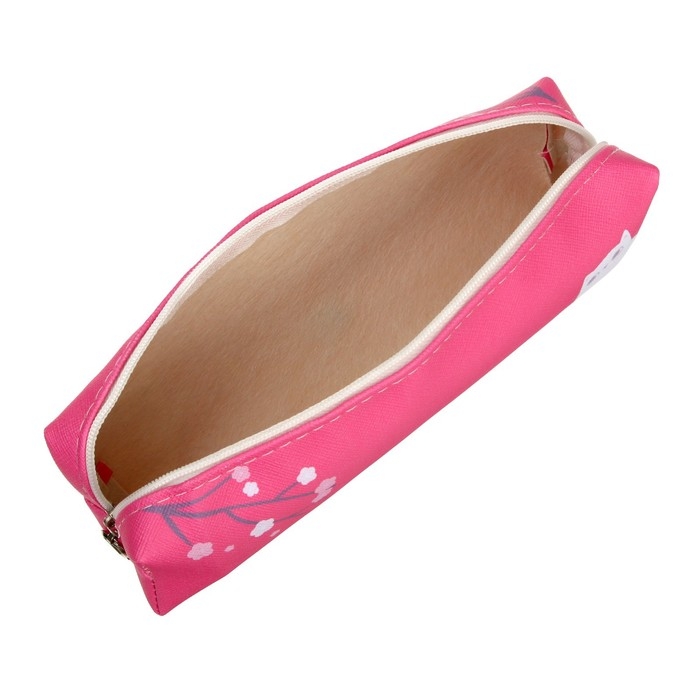 Пенал школьный на молнии Пенал школьный на молнии "Котик", МИКС