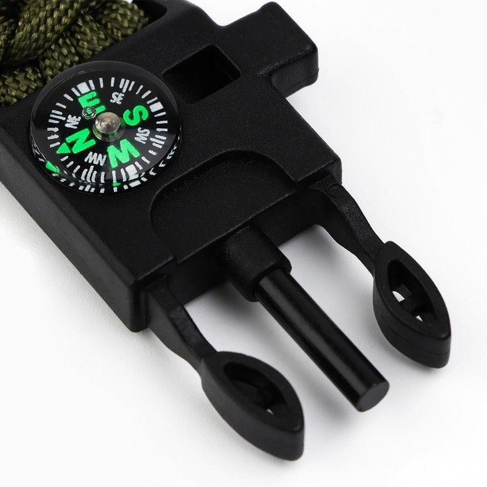 Браслет для выживания «Будь первым», 26 х 2,5 см. Браслет для выживания «Будь первым», 26 х 2,5 см.