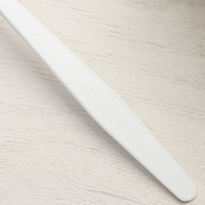 Вилка одноразовая Nature, 15,8 см, из кукурузного крахмала, цвет белый, микс Вилка одноразовая Nature, 15,8 см, из кукурузного крахмала, цвет белый, микс