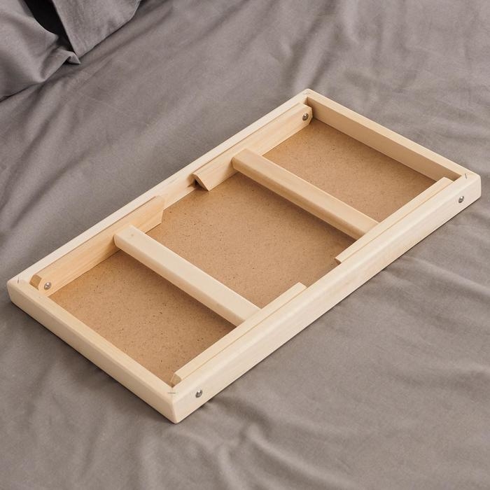 Столик для завтрака складной, 50×30см, цвет орех сонома Столик для завтрака складной, 50×30см, цвет орех сонома