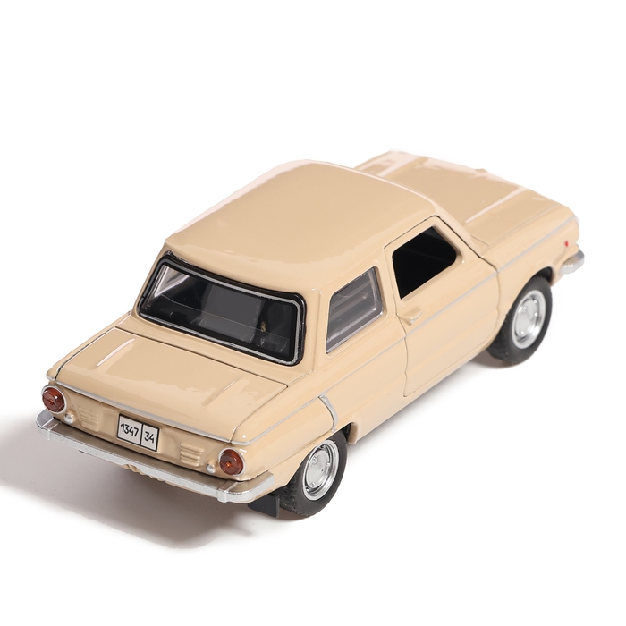 Машина металлическая «Запорожец», инерция, 12 см, бежевый Машина металлическая «Запорожец», инерция, 12 см, бежевый