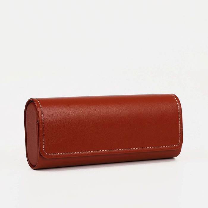 Футляр для очков на магните, длина 16,1 см, цвет рыжий Футляр для очков на магните, длина 16,1 см, цвет рыжий