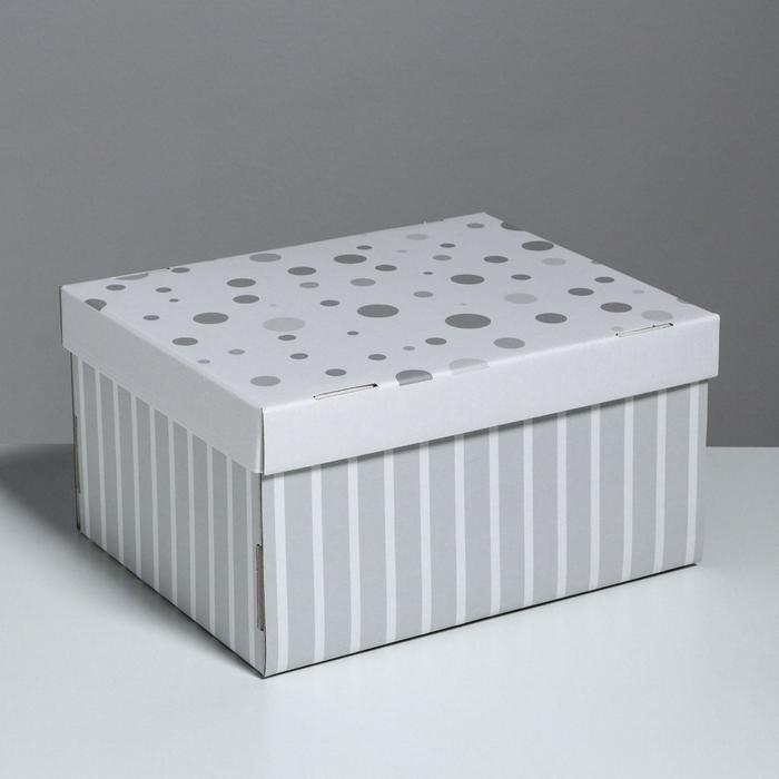 Коробка подарочная складная, упаковка, «Стильный дом», 31 х 25.5 х 16 см Коробка подарочная складная, упаковка, «Стильный дом», 31 х 25.5 х 16 см