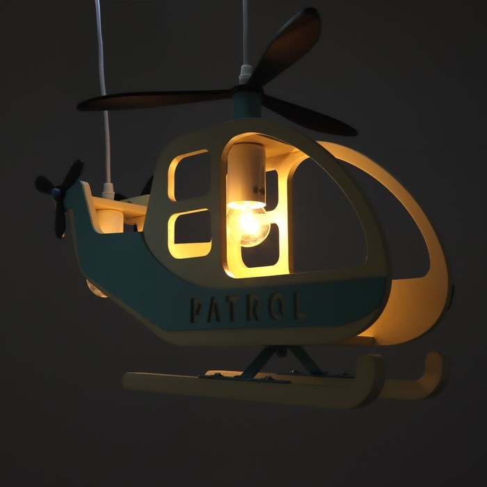 Люстра с подсветкой 2173/5 E27 40Вт бело-голубой 65х40х70 см BayerLux