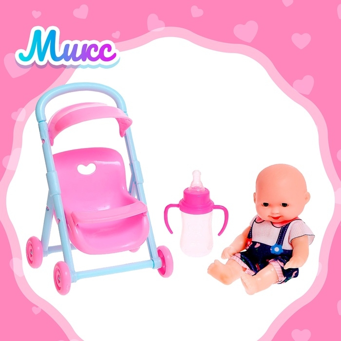 Пупс «Саша» с аксессуарами, МИКС Пупс «Саша» с аксессуарами, МИКС