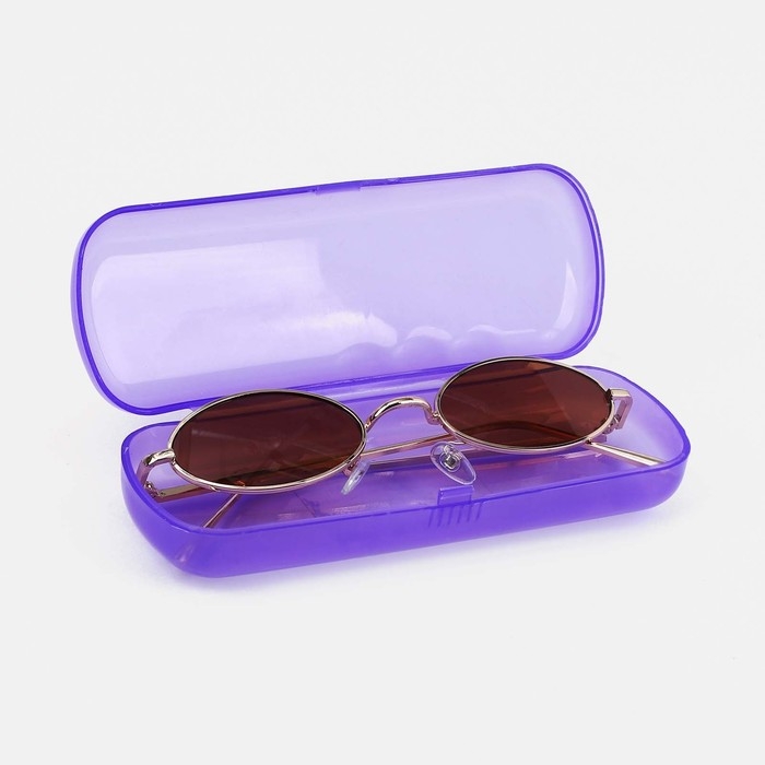 Футляр для очков, длина 15,5 см, цвет МИКС Футляр для очков, длина 15,5 см, цвет МИКС