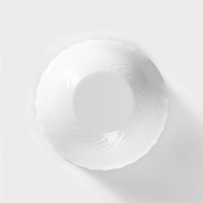 Салатник стеклокерамический Trianon, 990 мл, d=18 см, цвет белый