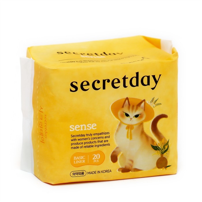 Ежедневные ультратонкие дышащие прокладки Sense, 20 шт Ежедневные ультратонкие дышащие прокладки Sense, 20 шт