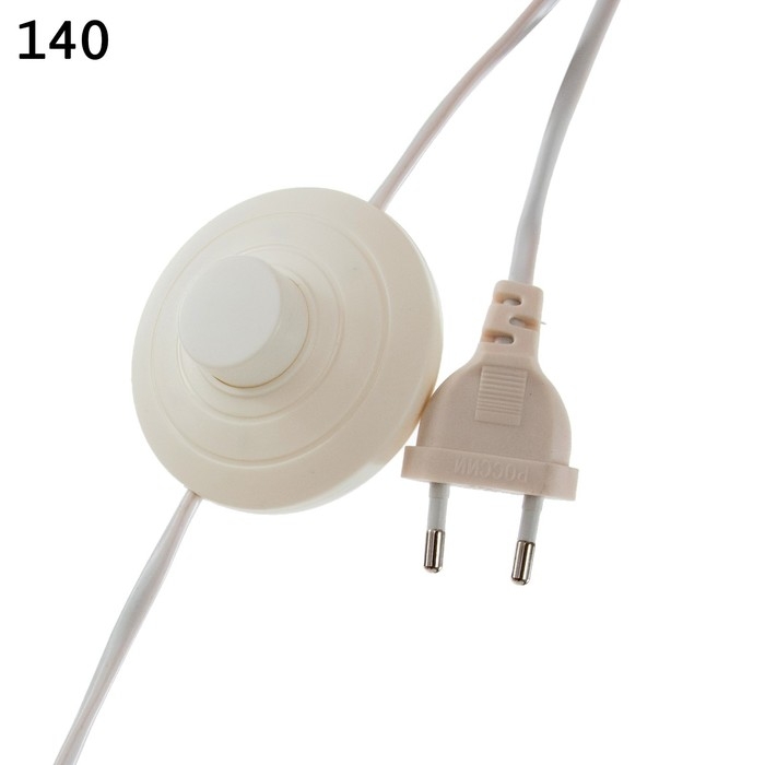 Торшер "Патрисиа" 1х15Вт Е27 со столиком белый/серый 40х40х157см