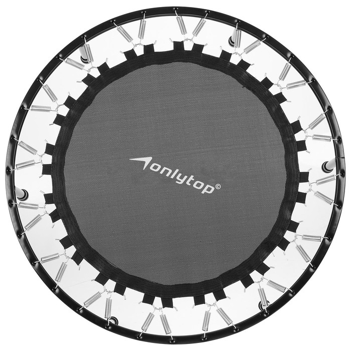 Батут детский ONLYTOP, d=101 см, цвет серый Батут детский ONLYTOP, d=101 см, цвет серый