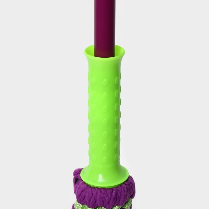 Швабра с отжимом Доляна, насадка из микрофибры, металлическая ручка 117 см, цвет МИКС Швабра с отжимом Доляна, насадка из микрофибры, металлическая ручка 117 см, цвет МИКС