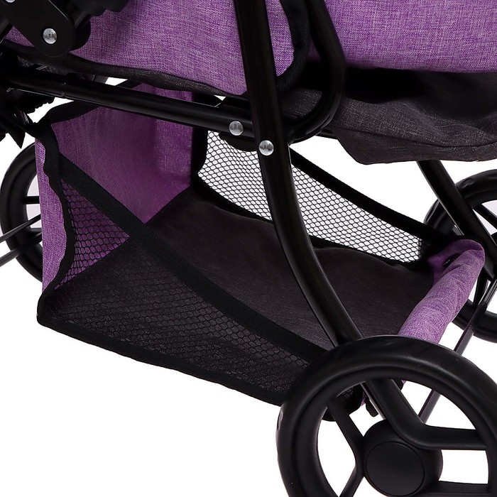 Коляска для кукол универсальная, с корзиной, металл Коляска для кукол универсальная, с корзиной, металл