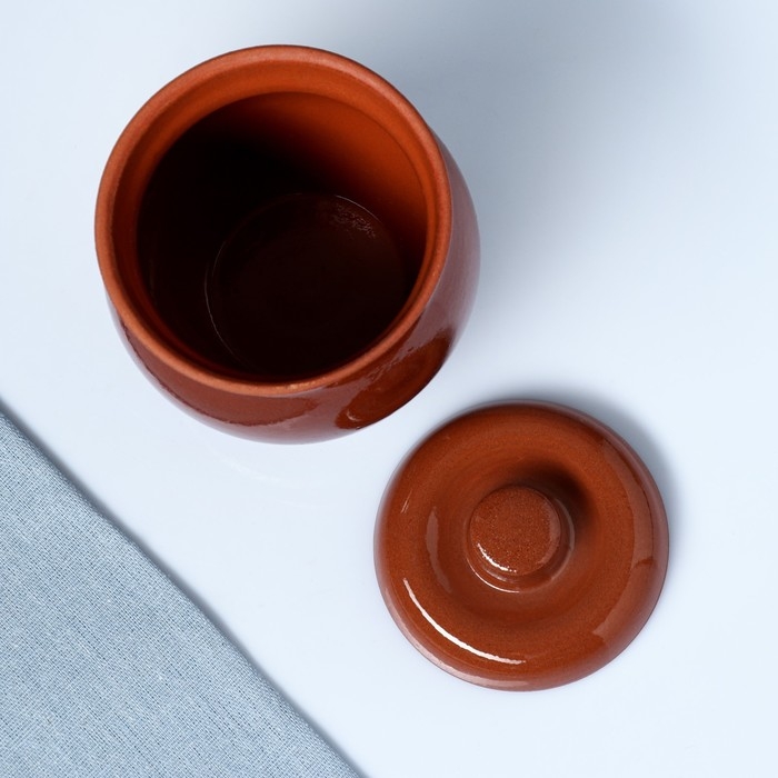 Горшок керамический для запекания  Горшок керамический для запекания "Аппетитный" 0,7л