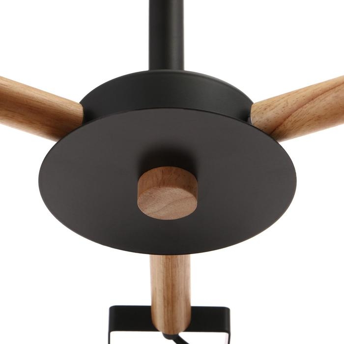 Люстра 1054/3BK E27 60Вт черный 60х60х50 см BayerLux