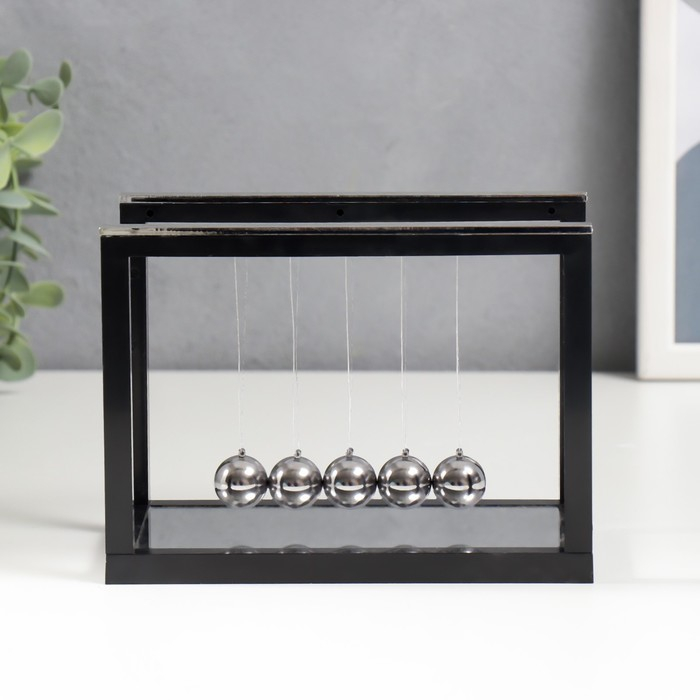 Маятник Маятник "Шары техно" МИКС, прямоугольник, 12х15х8,5 см