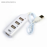 USB-разветвитель (HUB) Luazon HGH-63009, на 4 порта, МИКС