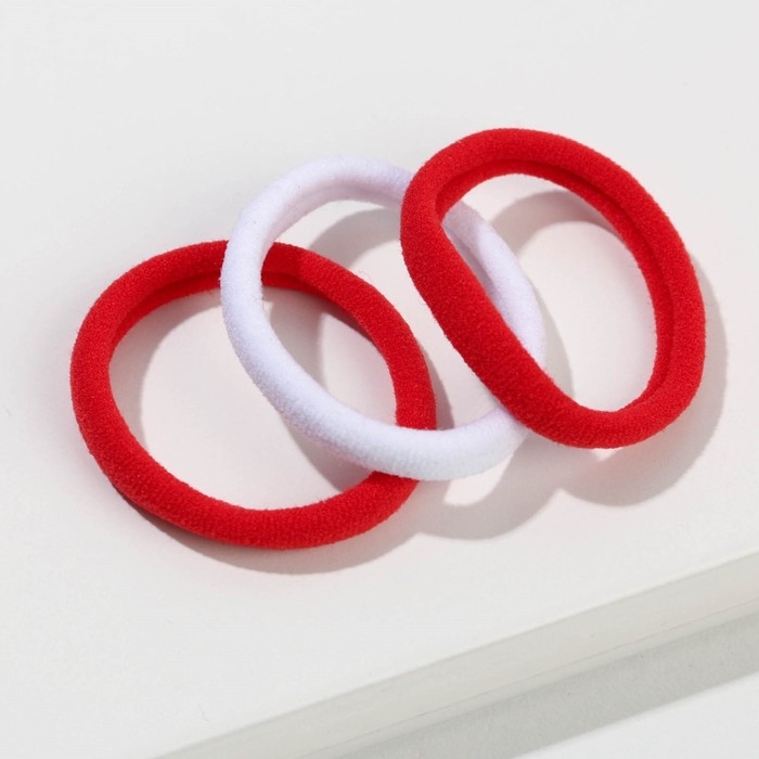 Резинки и заколка для волос новогодние «Ты чудо» на Новый год, набор 6 шт, d = 4 см Резинки и заколка для волос новогодние «Ты чудо» на Новый год, набор 6 шт, d = 4 см