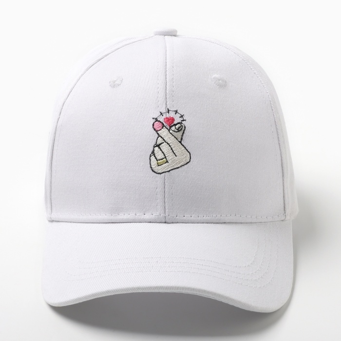 Кепка женская MINAKU Кепка женская MINAKU "LOVE" цвет белый, р-р 56-58