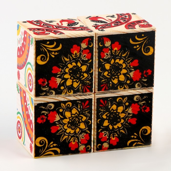 Кубики «Русские узоры» Кубики «Русские узоры»