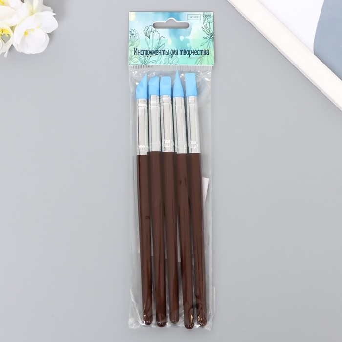 Инструменты для моделирования и придания формы (набор 5 шт) 16,5 см Инструменты для моделирования и придания формы (набор 5 шт) 16,5 см