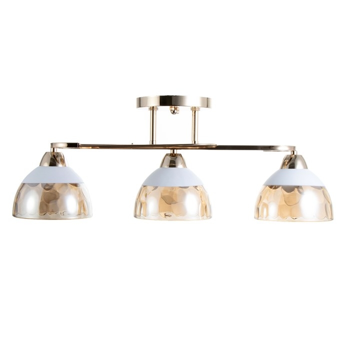 Люстра Люстра "Аквила" 3хЕ27 40Вт золото 45х15х22 см BayerLux