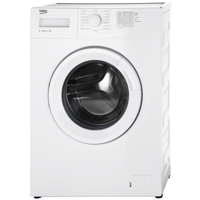 Стиральная машина Beko WRS5511BWW, класс А, 1000 об/мин, до 5 кг, белая Стиральная машина Beko WRS5511BWW, класс А, 1000 об/мин, до 5 кг, белая
