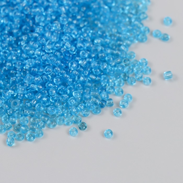 Бисер стекло 12/0  Бисер стекло 12/0 "Небесный" прозрачный 450 гр