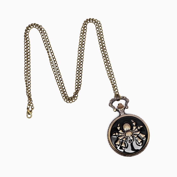 Часы карманные Часы карманные "Паук", кварцевые, d-4.5 см