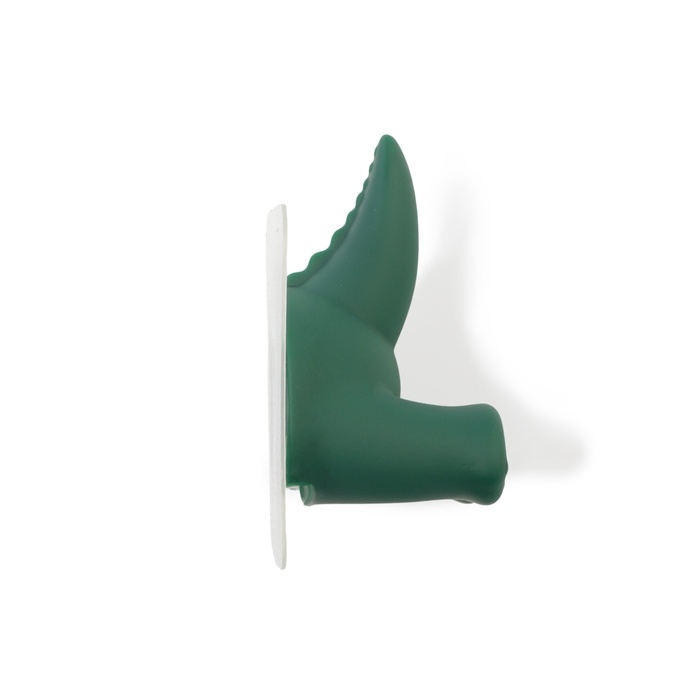 Крючок самоклеящийся CAPPIO MUMURING, однорожковый, зеленый Крючок самоклеящийся CAPPIO MUMURING, однорожковый, зеленый