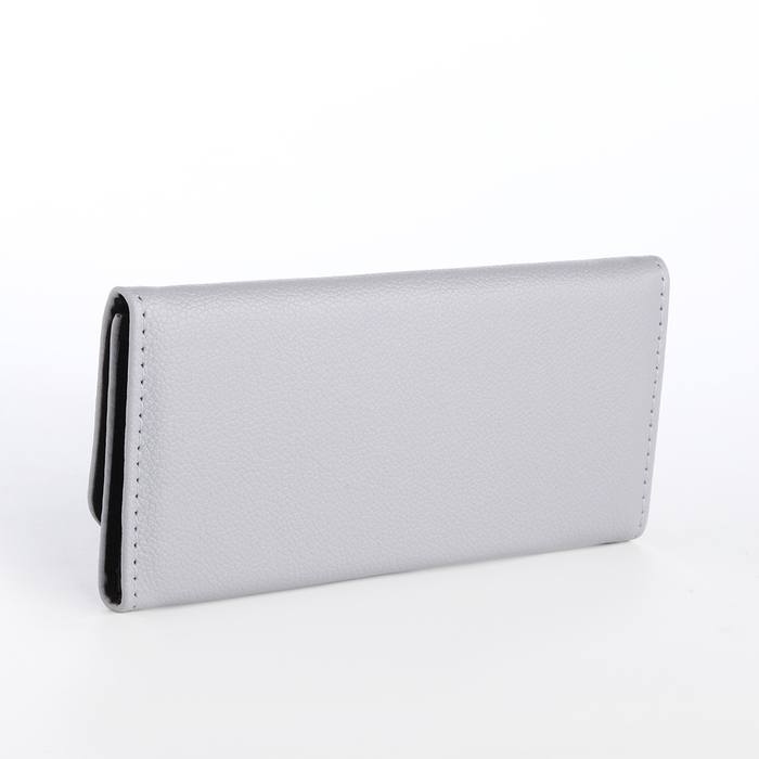 Кошелёк женский на магните, цвет серый Кошелёк женский на магните, цвет серый