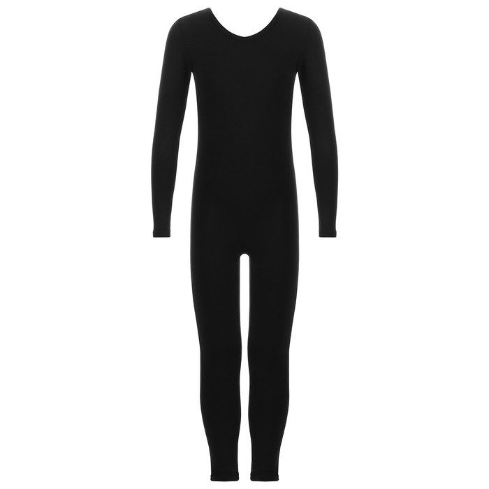 Комбинезон для гимнастики и танцев Grace Dance, р. 28, цвет чёрный Комбинезон для гимнастики и танцев Grace Dance, р. 28, цвет чёрный