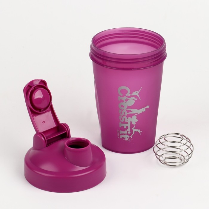 Шейкер Шейкер "Мастер К" спортивный для коктейлей, 400 мл, 17 х 9 см