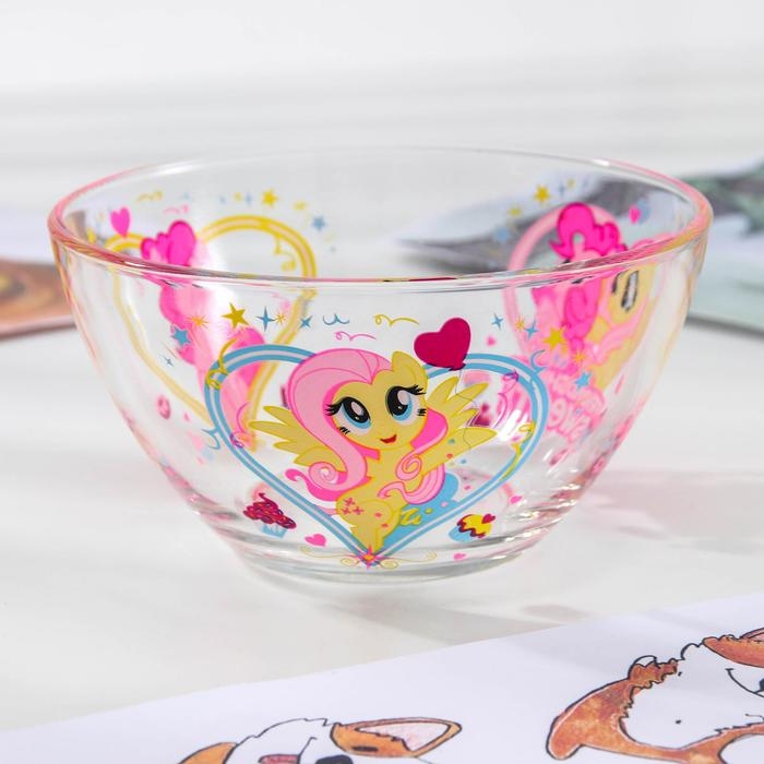 Набор Hasbro My Little Pony, 3 предмета: кружка 250 мл, салатник d=13 см, тарелка 19,5 см, в подарочной упаковке Набор Hasbro My Little Pony, 3 предмета: кружка 250 мл, салатник d=13 см, тарелка 19,5 см, в подарочной упаковке